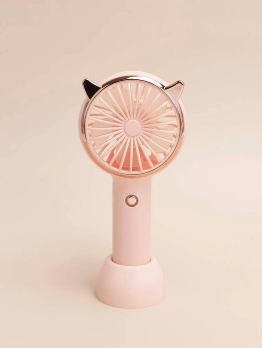 Kitty Mini Fan (Pink)